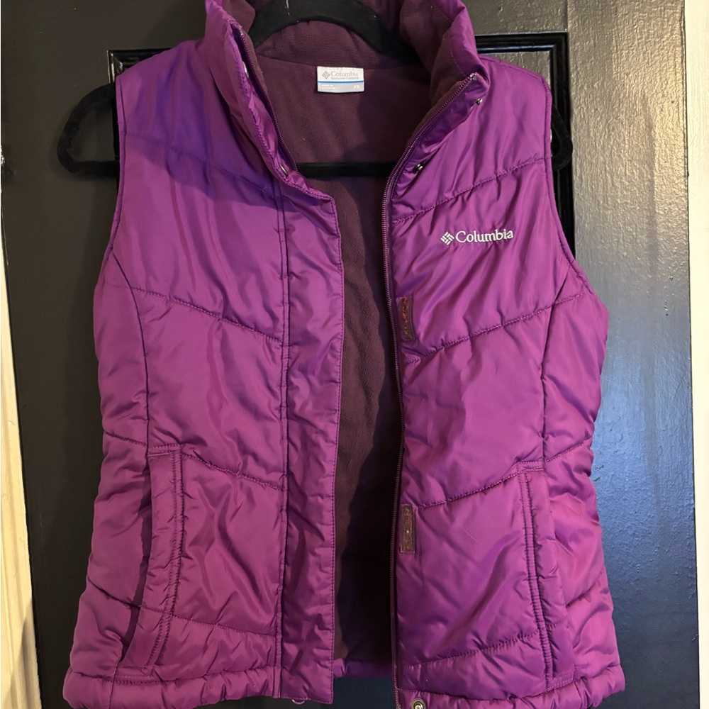 Columbia Kids' Purple Puffer Vest